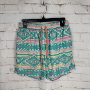 Chubbies The En Fuegos Shorts Swim Trunks Mens Size M  Aztec Southwestern